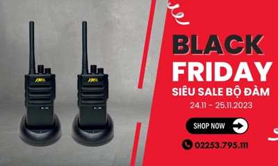 Black Friday 2023 - "Siêu Sale Bộ Đàm - Giá Quá Hời"